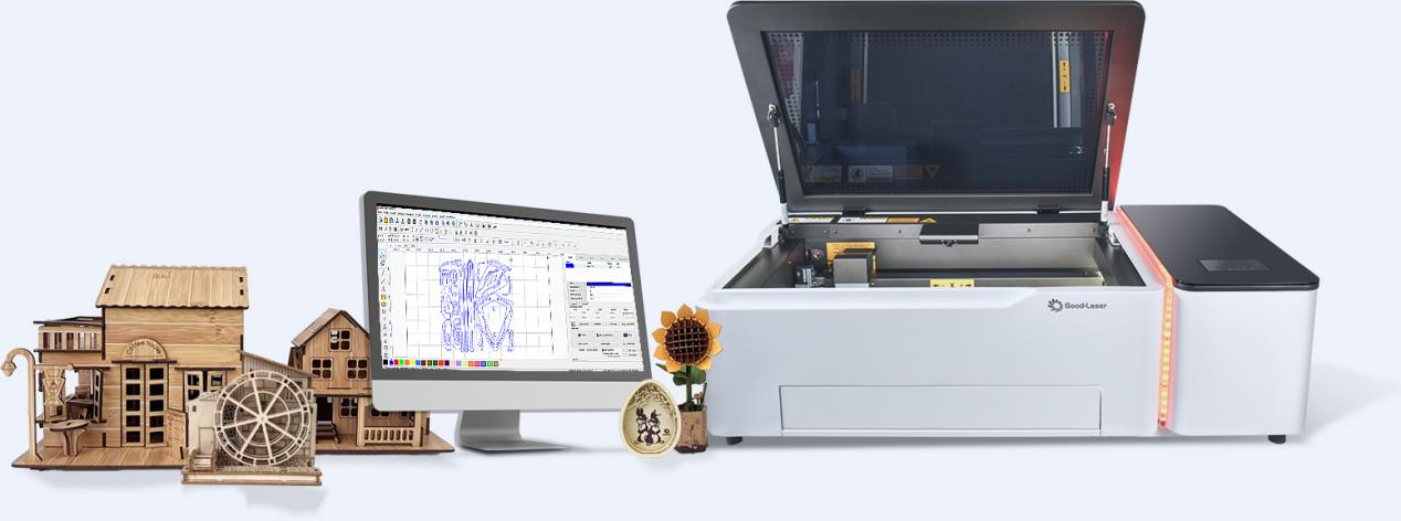 Découpeur laser CO2 de bureau Light 530